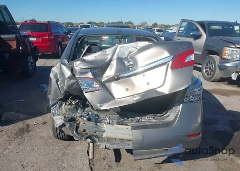 2015 Nissan Sentra Fe+ S/S/Sl/Sr/Sv from USA, damaged, VIN 3N1AB7AP4FL660348